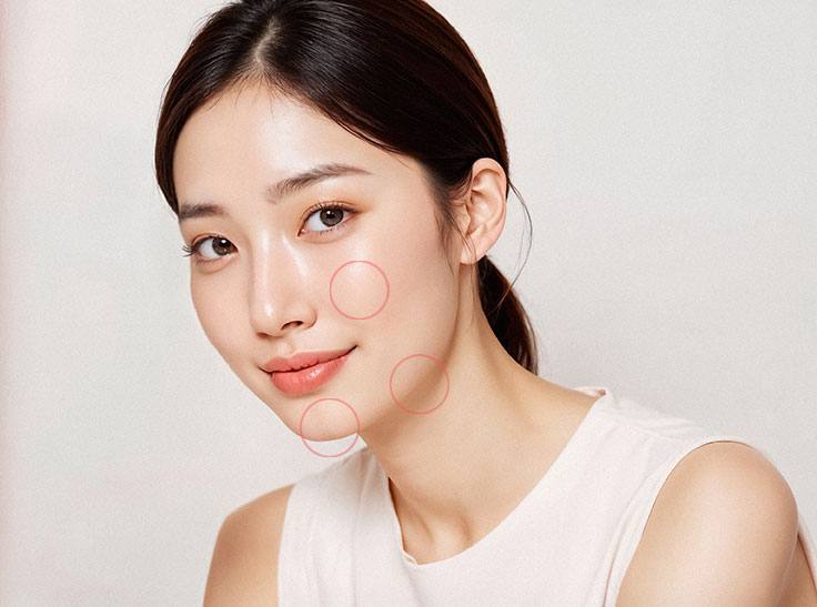 큐브리프팅 시술부위